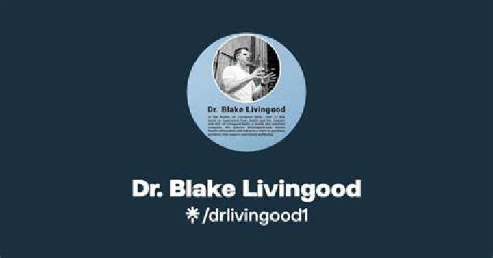 Dr. Blake Livingood Twitter, Facebook Linktree