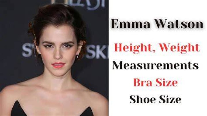Emma Watson Height and Weight Measurements