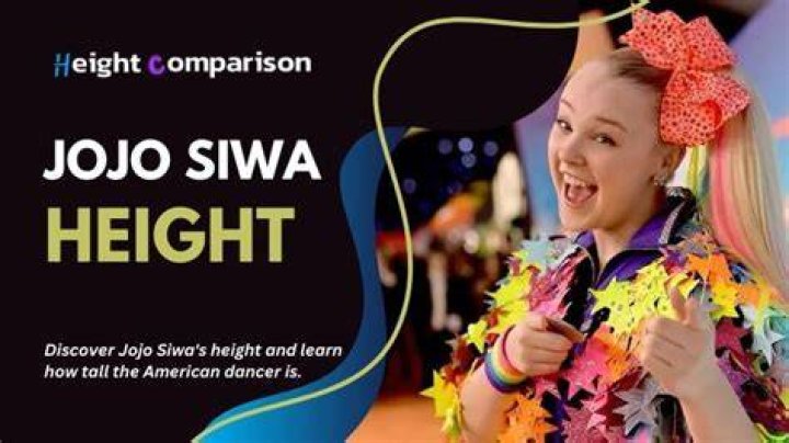 JoJo Siwa Height How Tall Is She? Photos With Other Stars