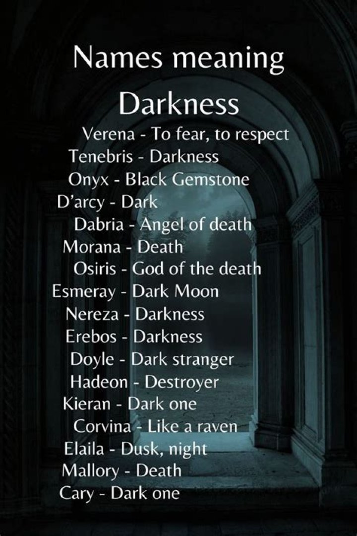 Last Names That Illuminate Darkness