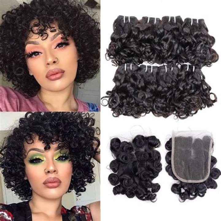 Long Curly SideParted Weave Weave hairstyles, Hair