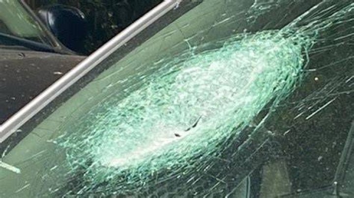 Rock that smashed car windshield ruined wife's life, husband says