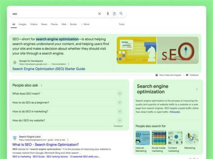 what is search engine result page importance of SERP